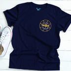 Mouse Boat embroidered Tee with ship name