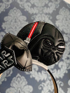 Dark Side Vader Ear Headband