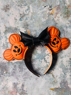 Pumpkin Mouse ear headband