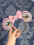 Paris Hotel Clock ear headband