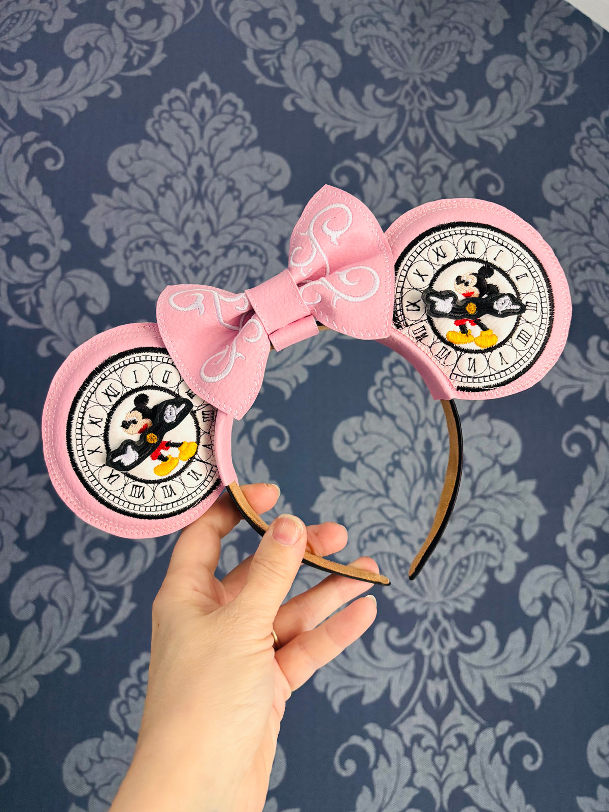 Paris Hotel Clock ear headband
