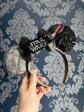 Dark Side Vader Ear Headband