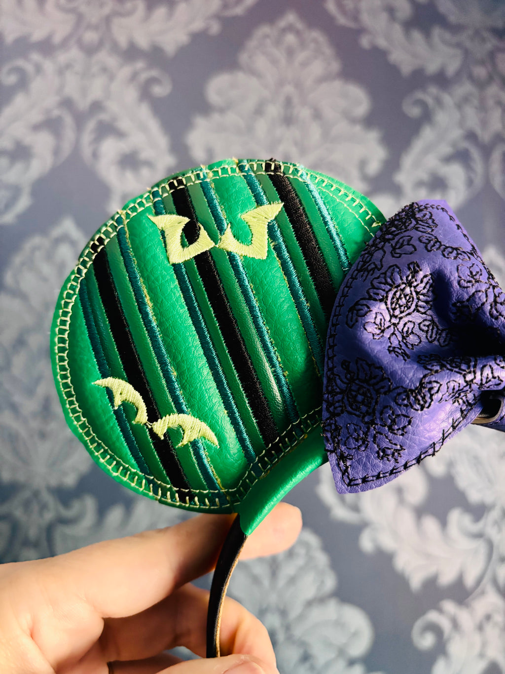 Haunted House Stripes ear headband