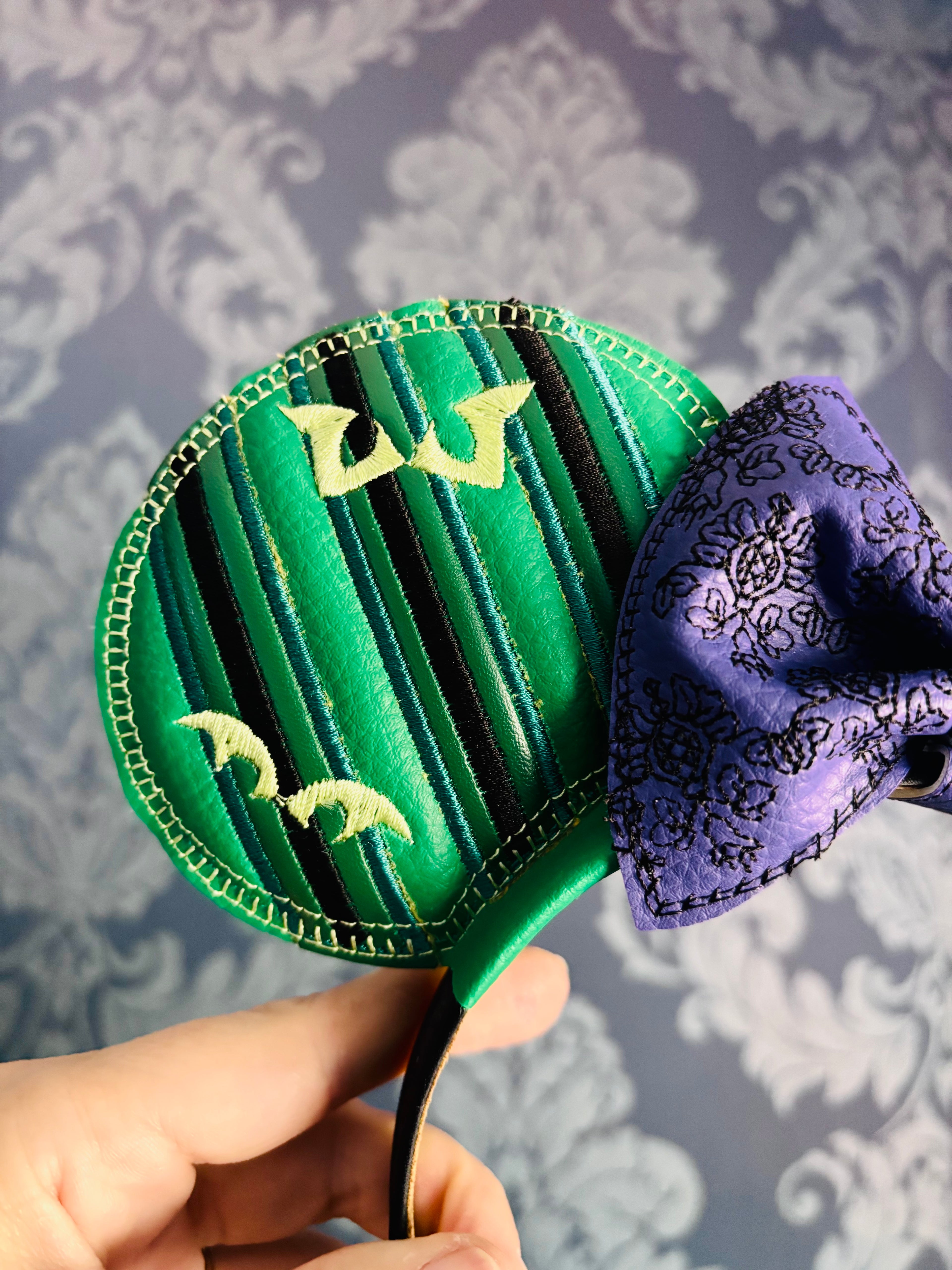 Haunted House Stripes ear headband