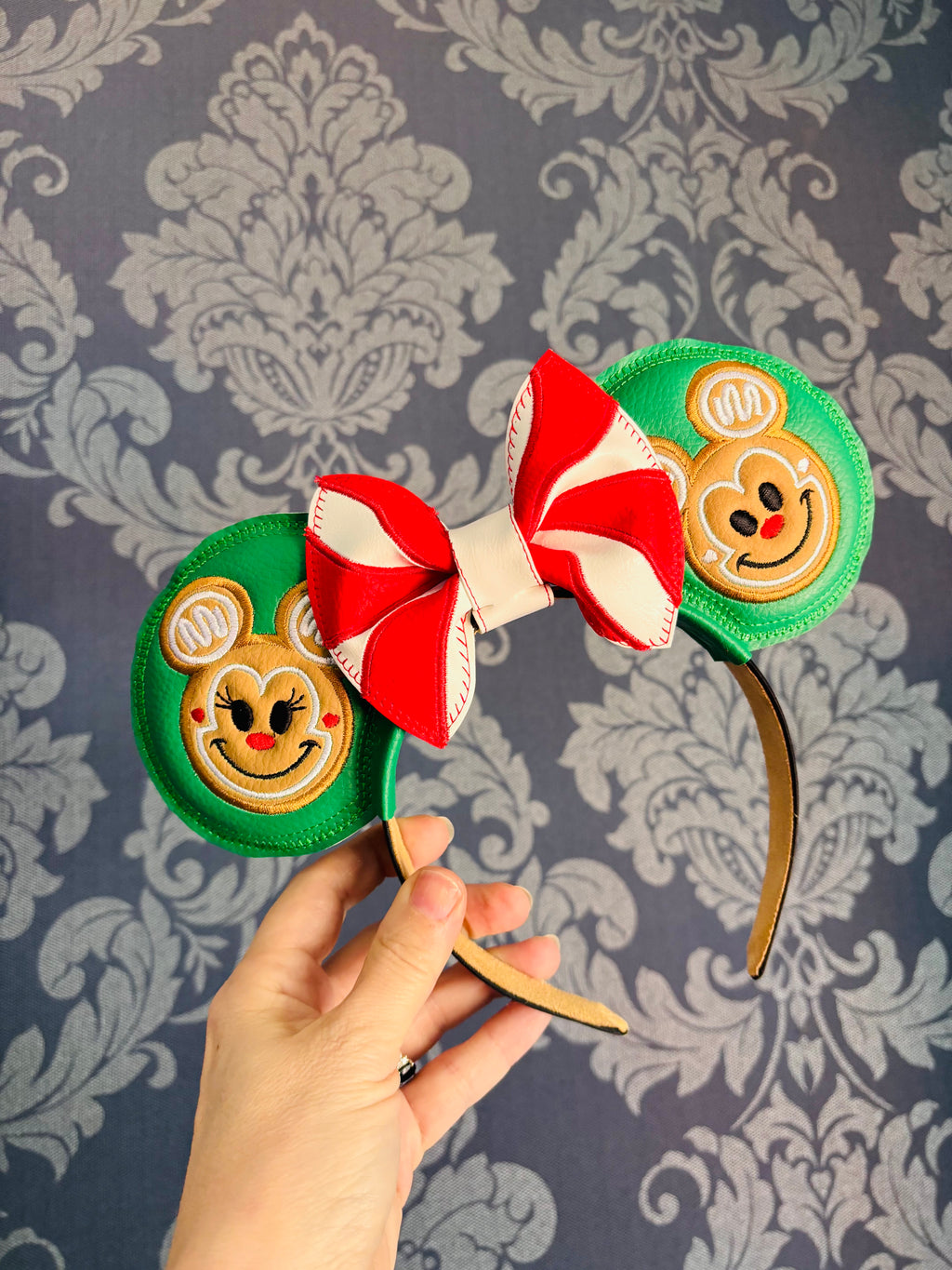 Festive mouse cookies Ear Headband