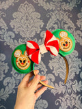 Festive mouse cookies Ear Headband