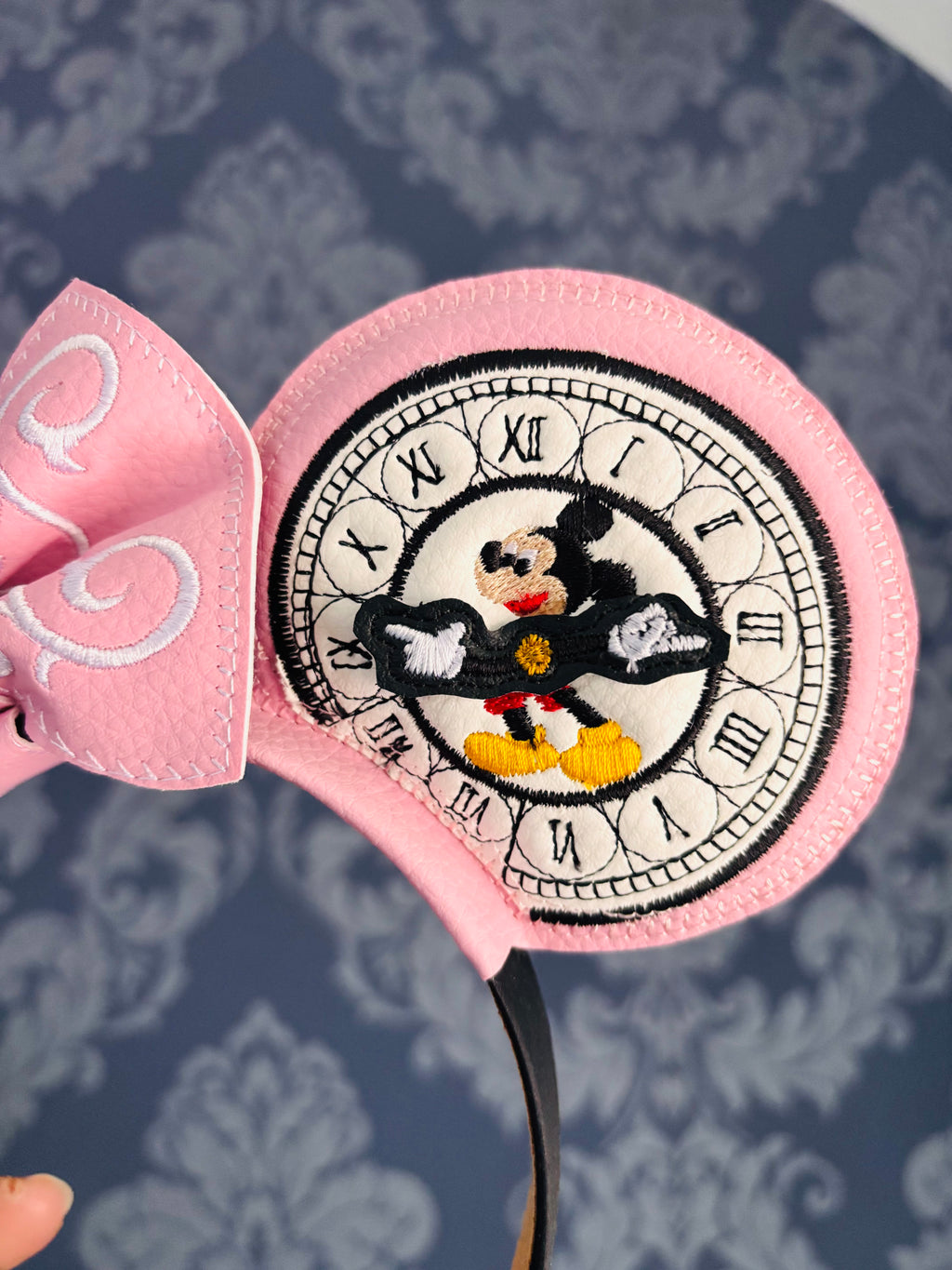 Paris Hotel Clock ear headband