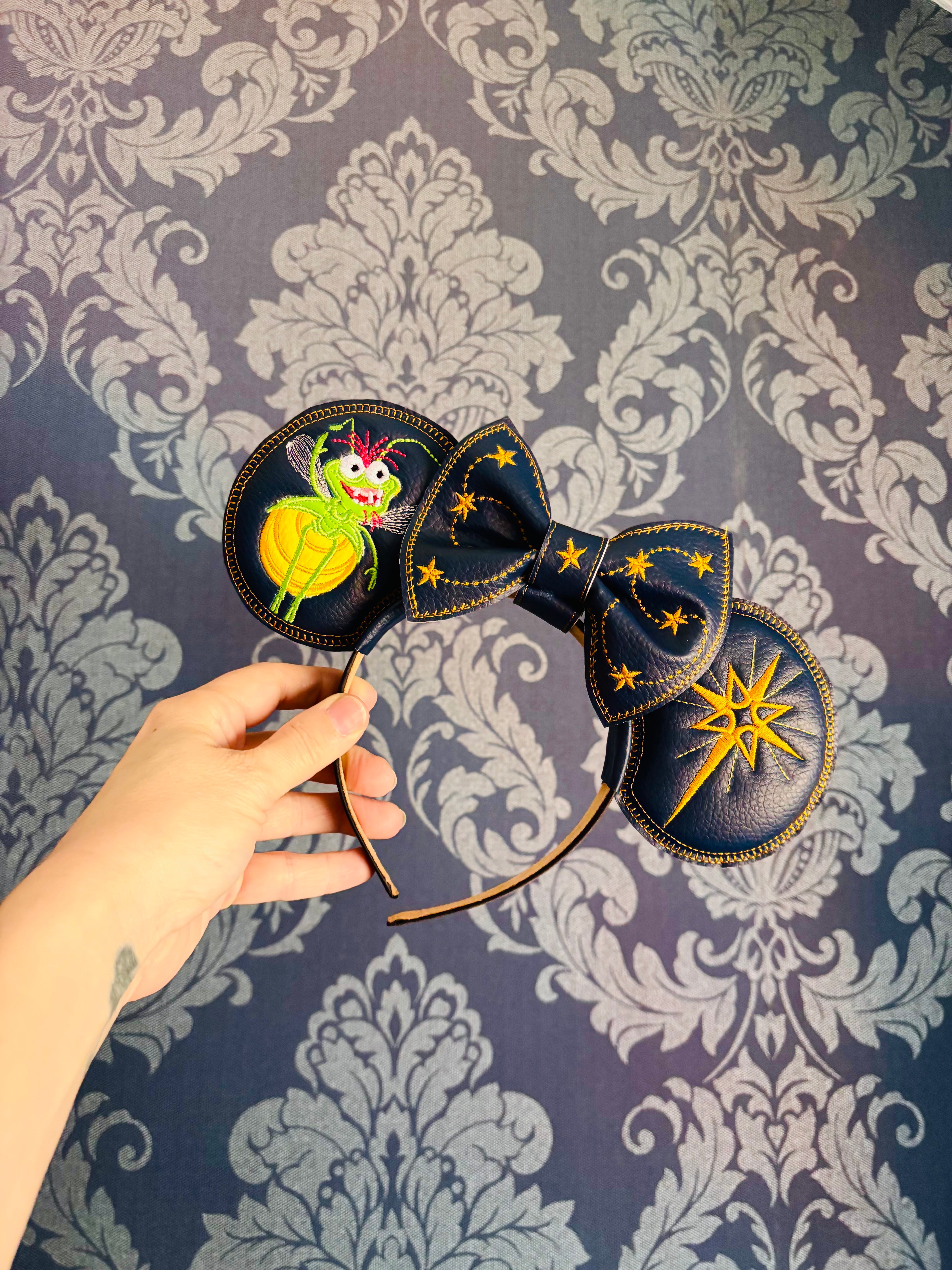 My Belle, Evangeline. Ray Firefly ear headband