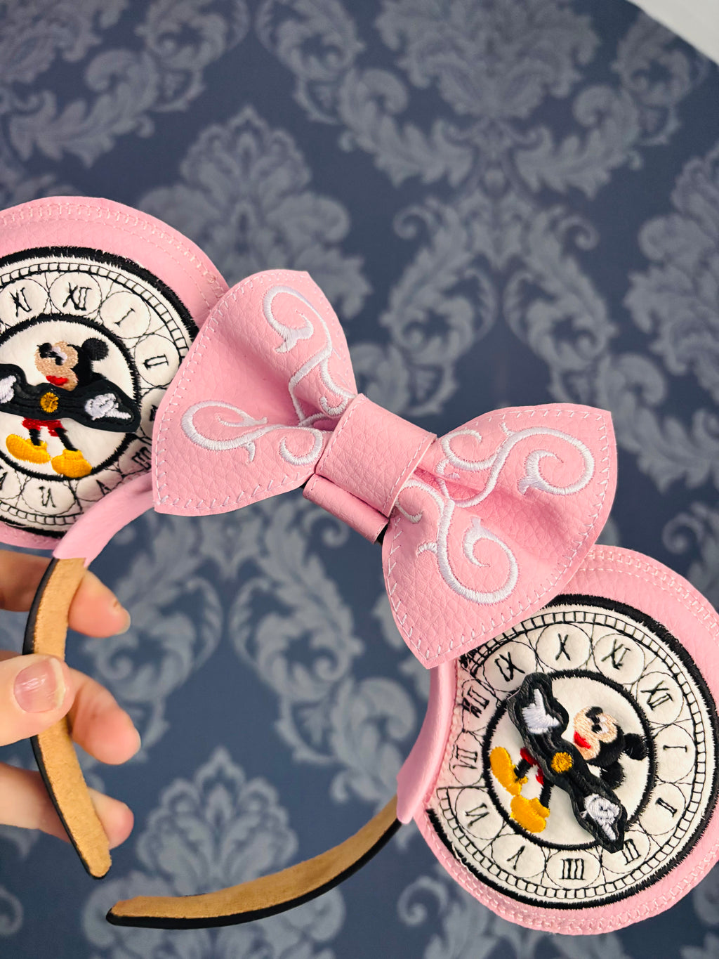 Paris Hotel Clock ear headband