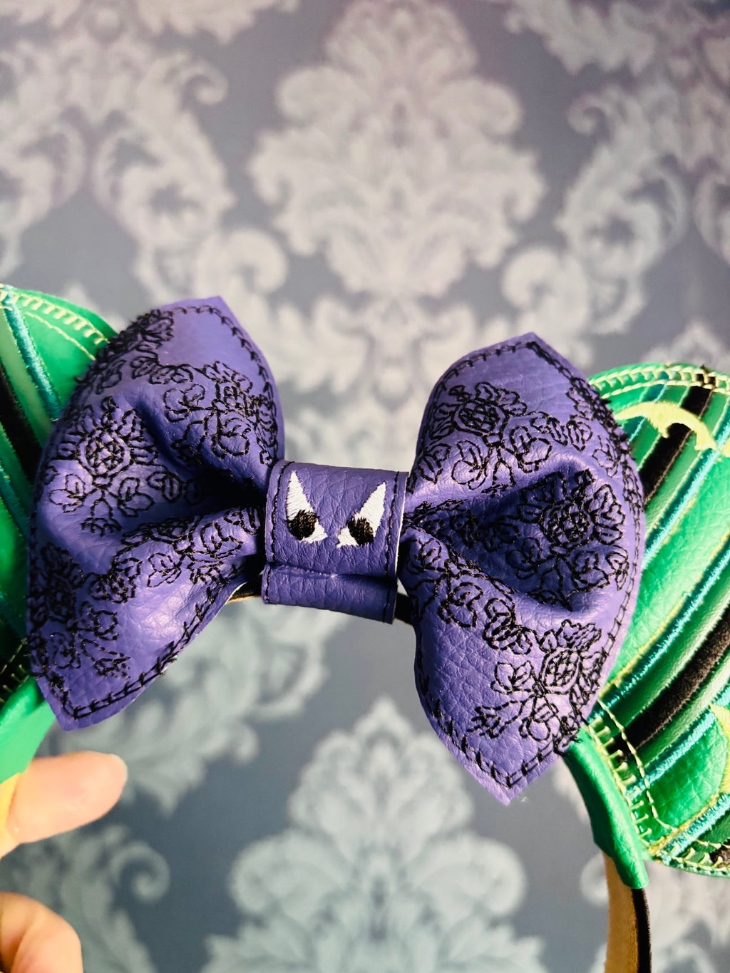 Haunted House Stripes ear headband