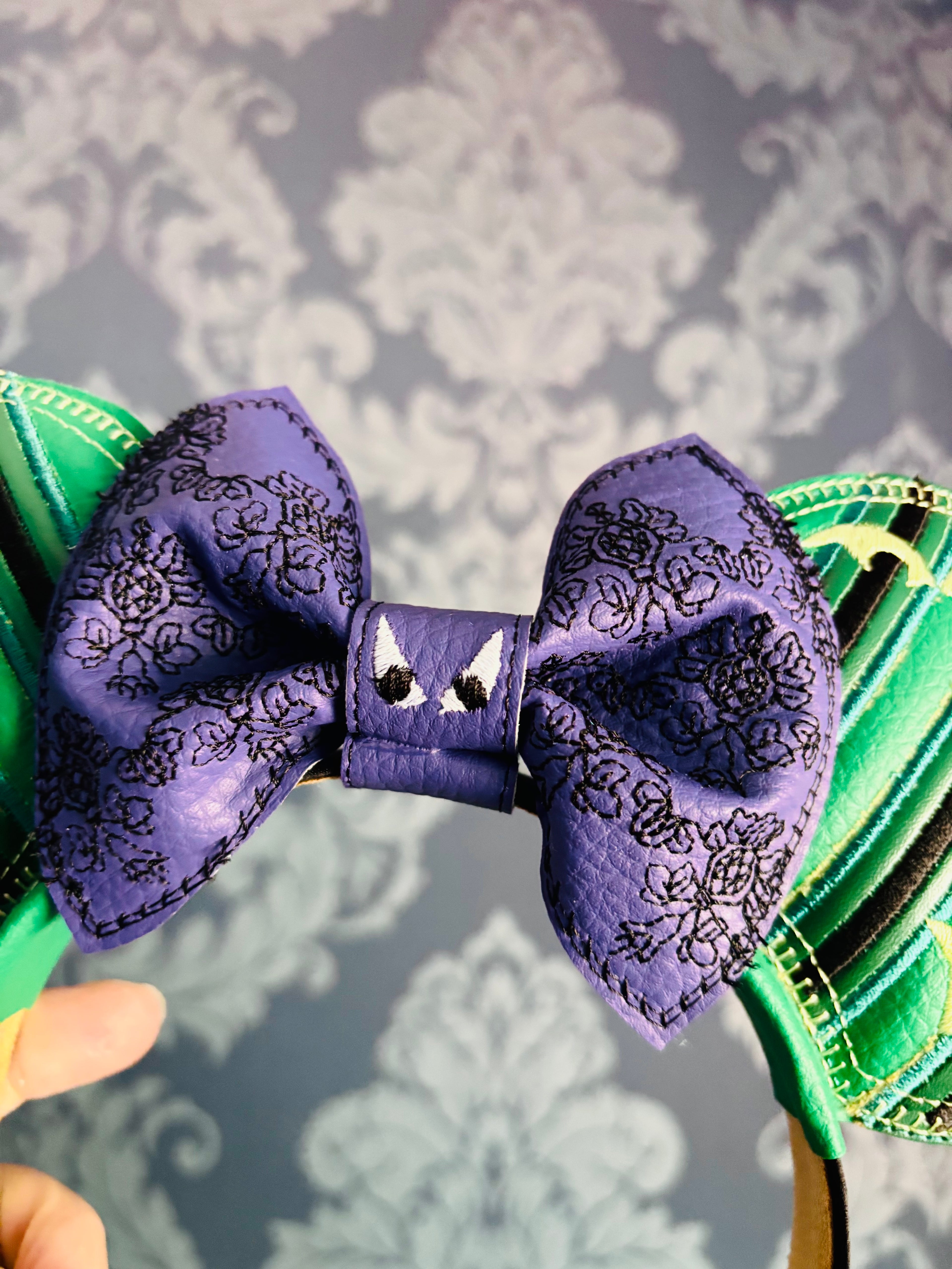 Haunted House Stripes ear headband