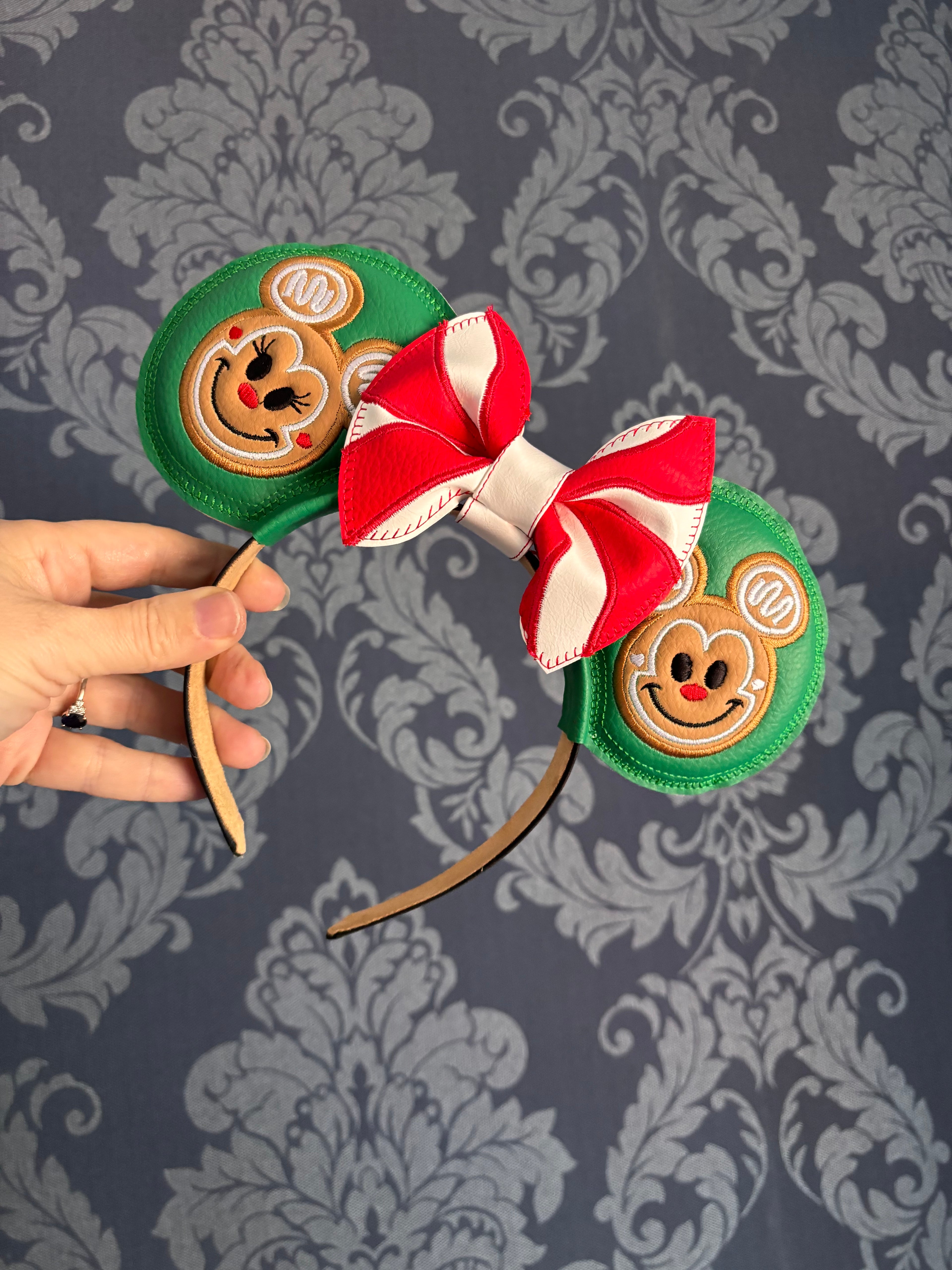 Festive mouse cookies Ear Headband
