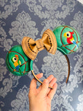 Enchanted Tiki Birds ear headband