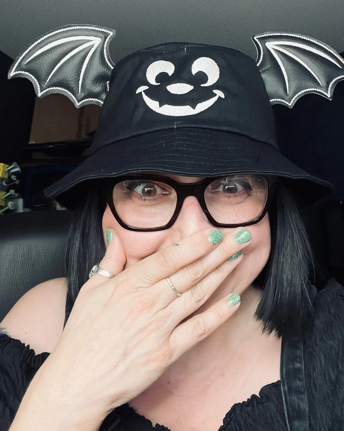 Little Mouse Bat Winged Bucket Hat