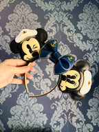 Mouse Captains Ear Headband