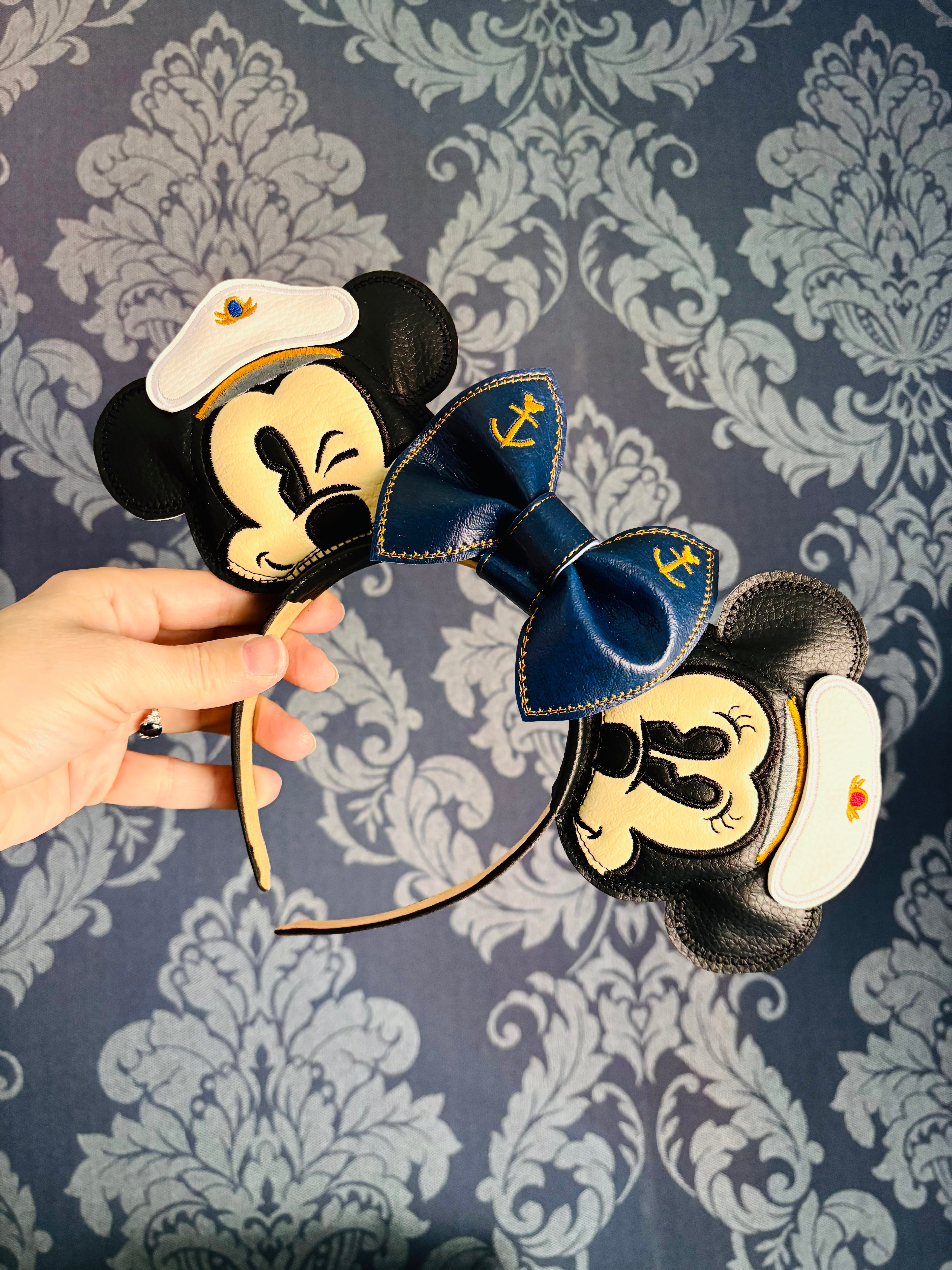 Mouse Captains Ear Headband