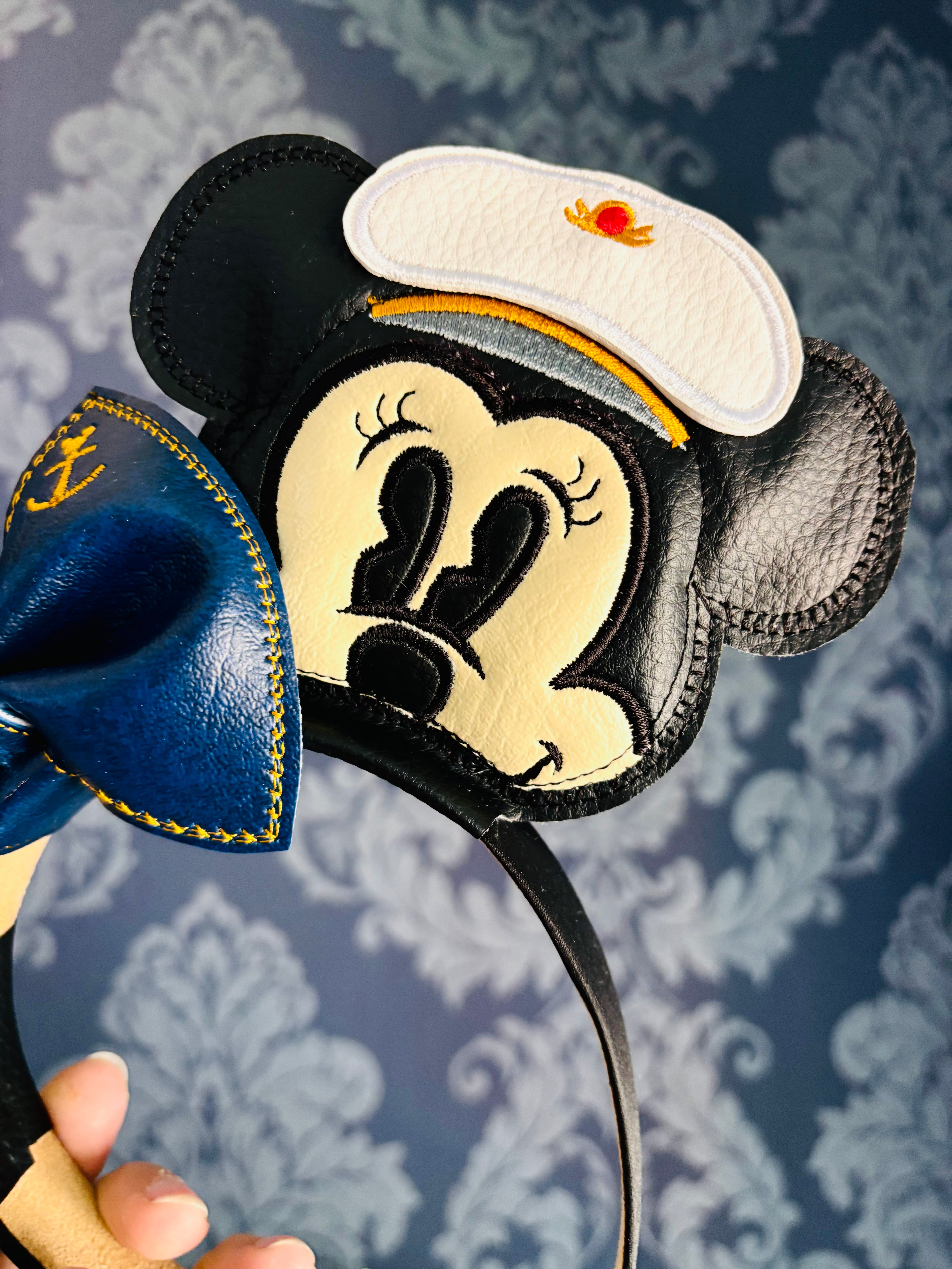 Mouse Captains Ear Headband