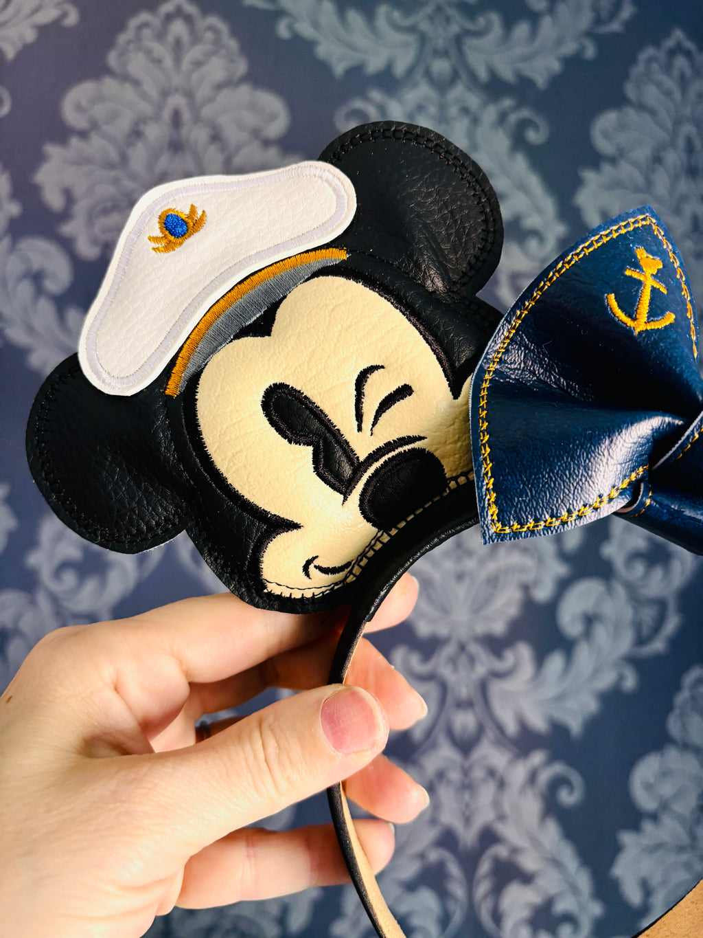 Mouse Captains Ear Headband