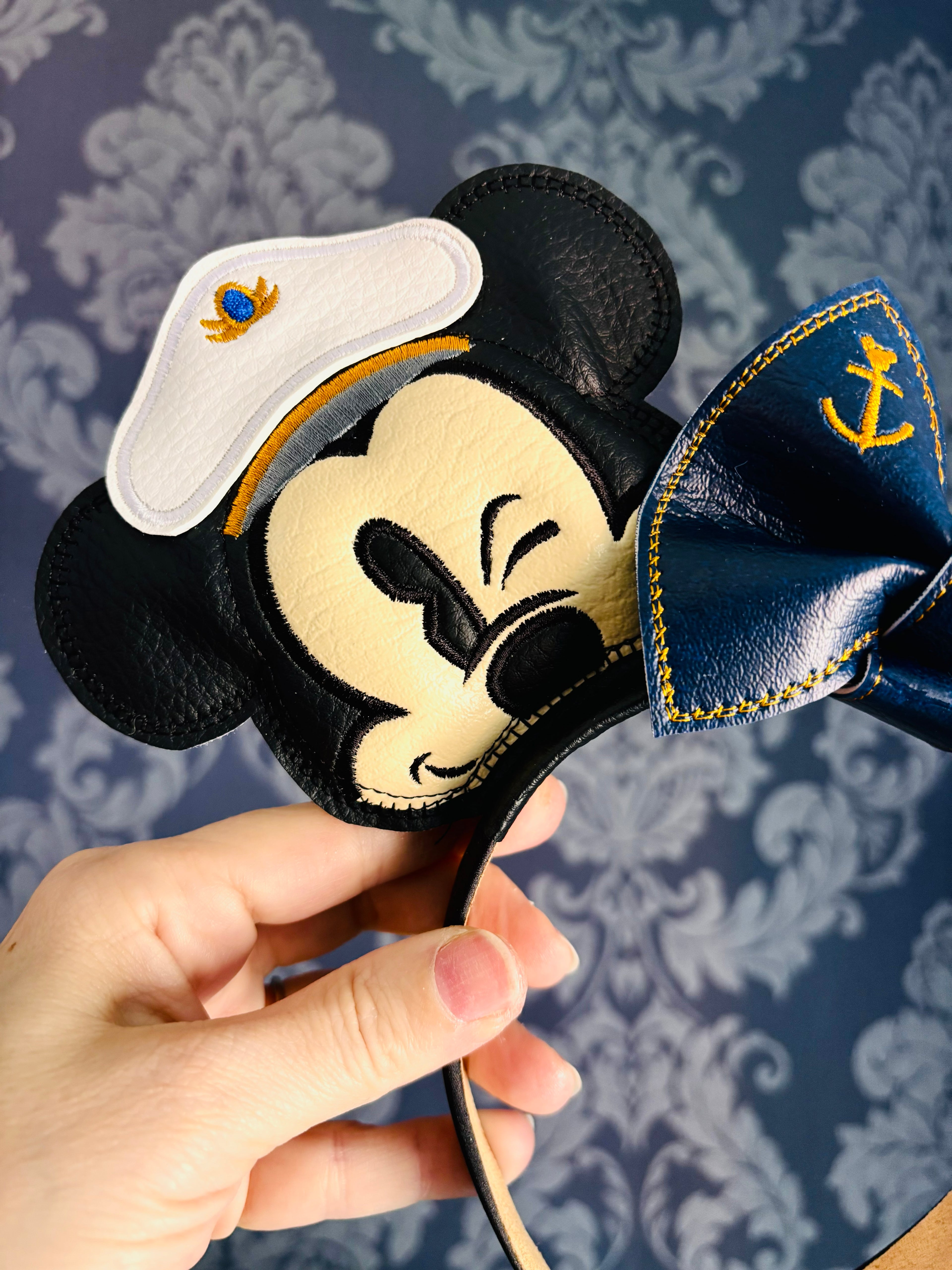 Mouse Captains Ear Headband