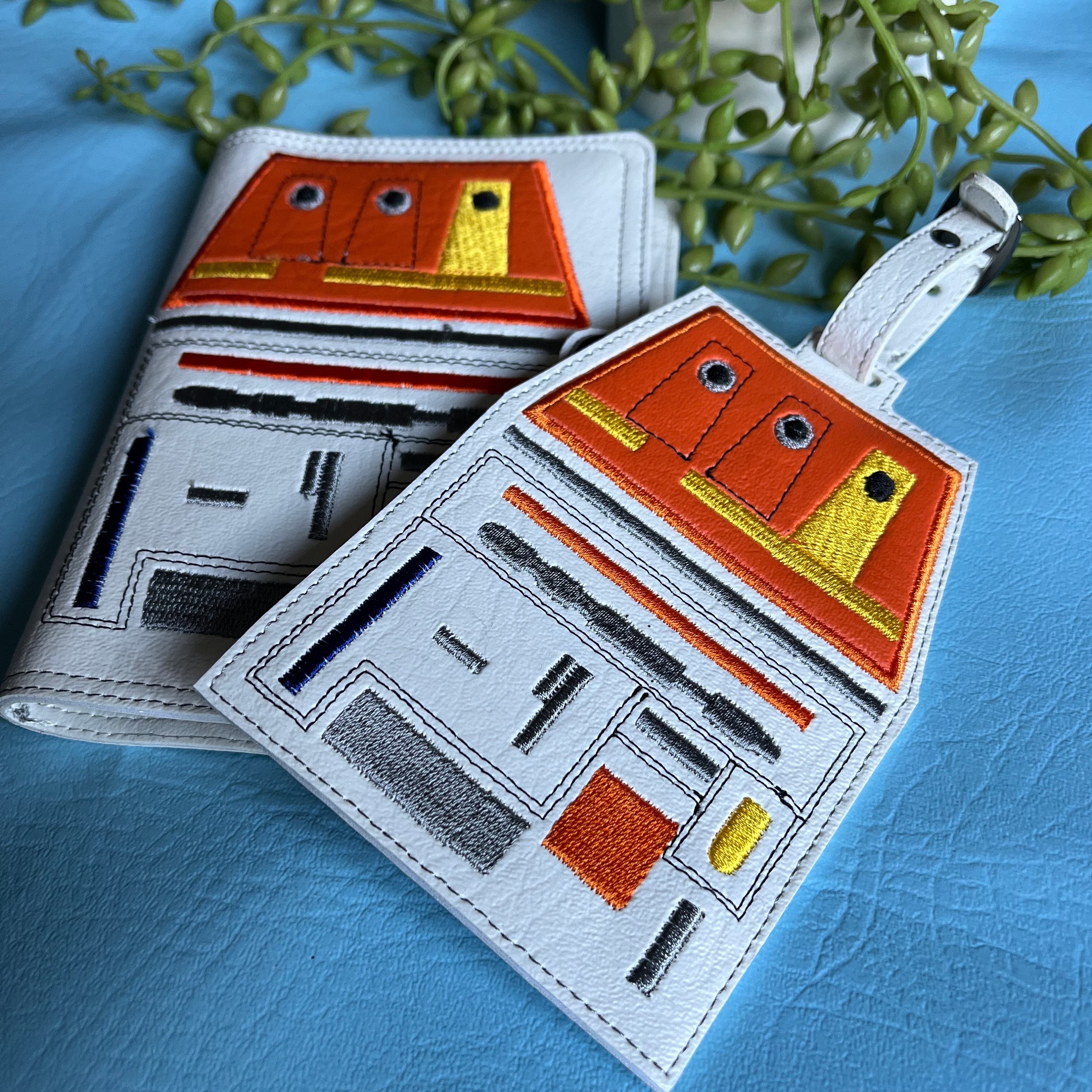 Chopper Droid Passport Cover and Luggage Tag