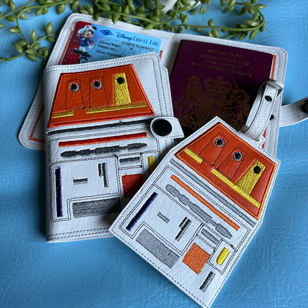 Chopper Droid Passport Cover and Luggage Tag