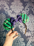 Haunted House Stripes ear headband