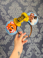 Taxi! Oliver themed ear headband