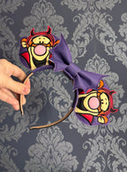 Devil Tiger themed ear headband