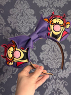 Devil Tiger themed ear headband