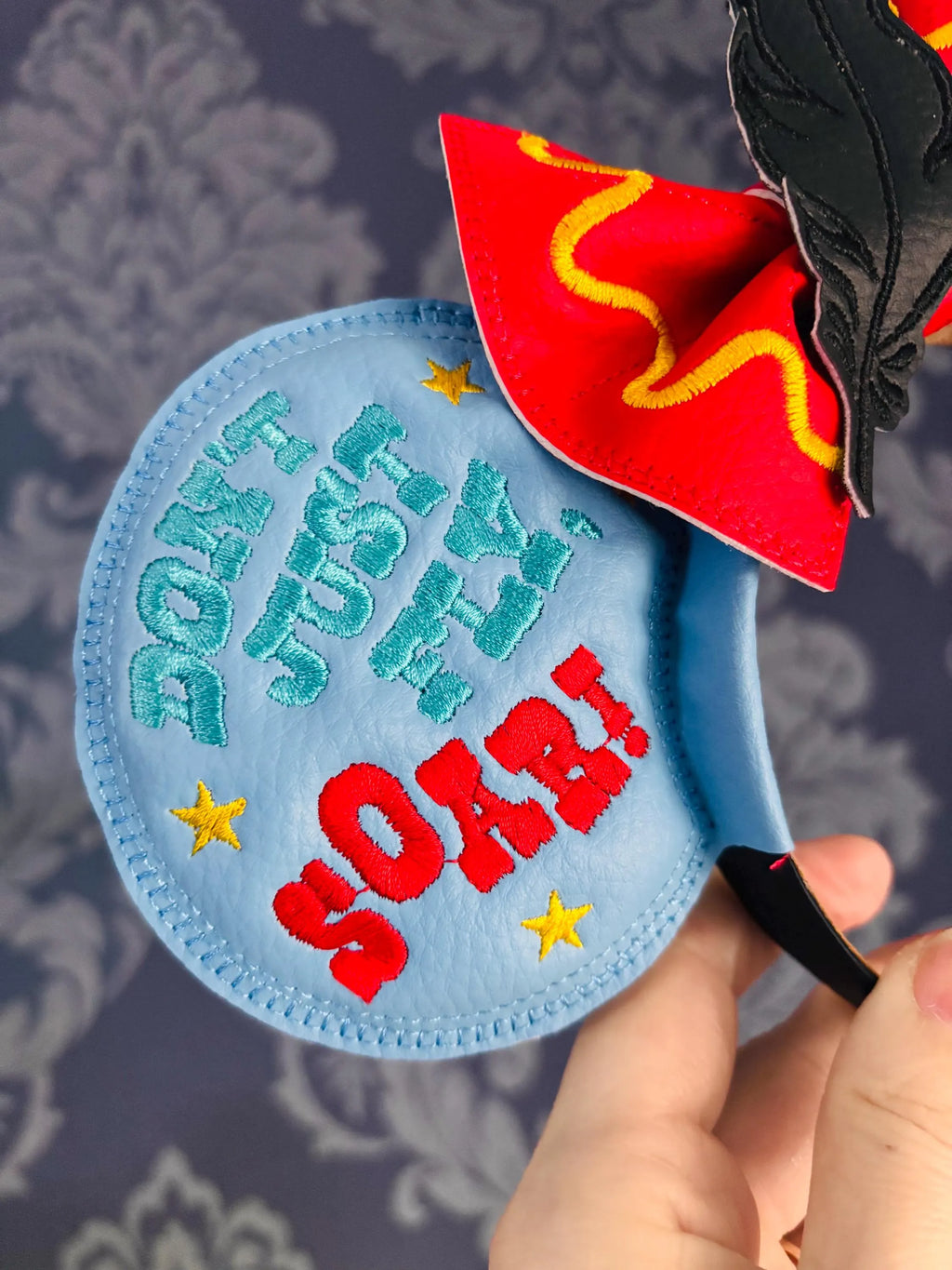 Don't Just Fly, Soar! Dumbo ear headband