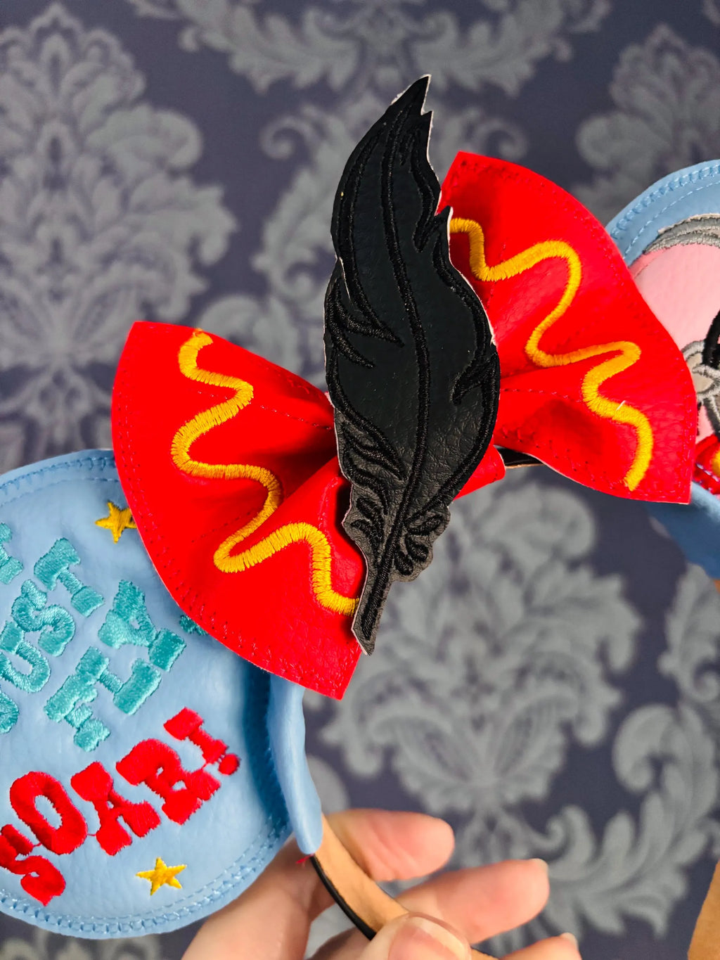 Don't Just Fly, Soar! Dumbo ear headband