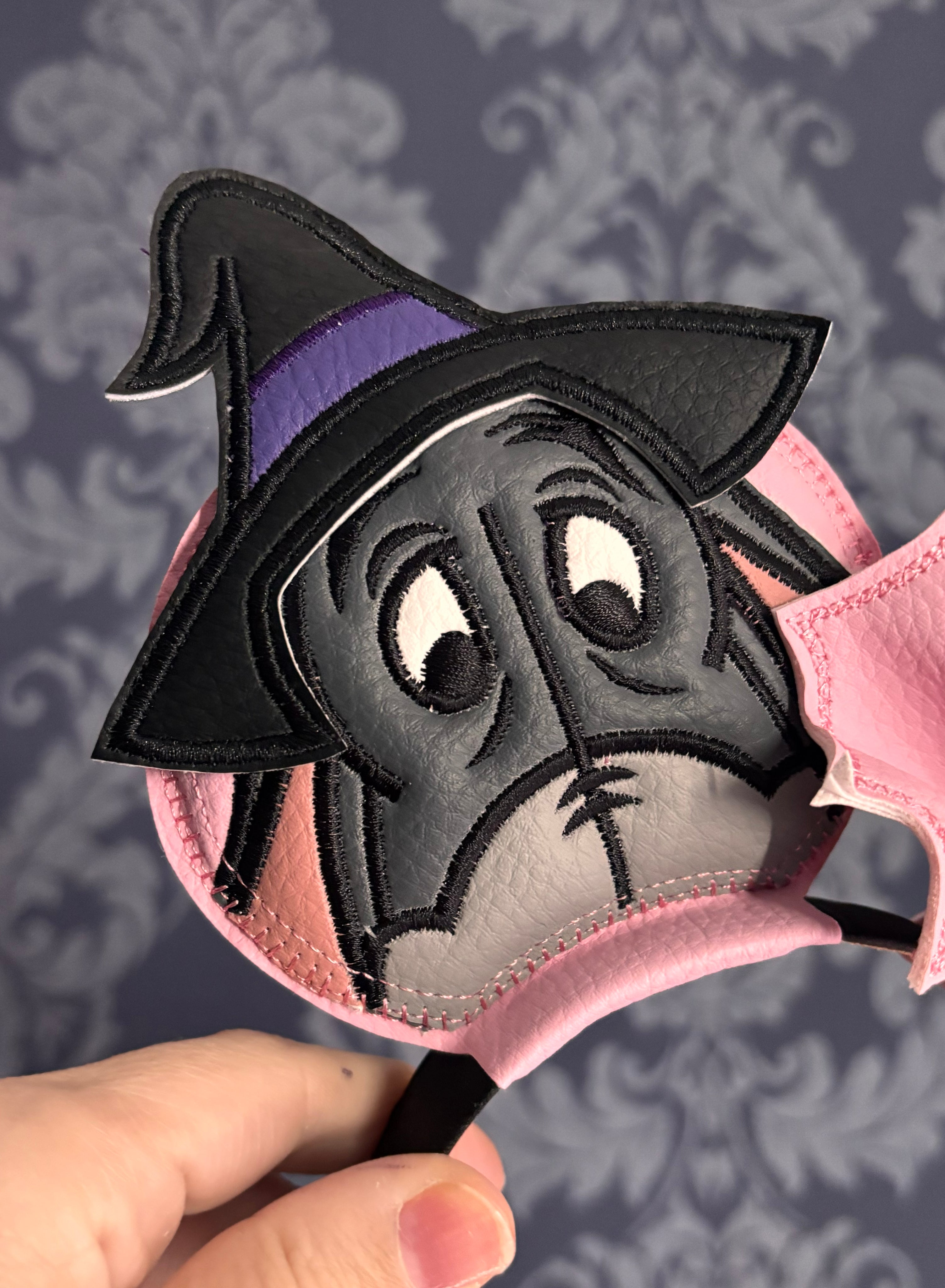 Witchy Donkey themed ear headband