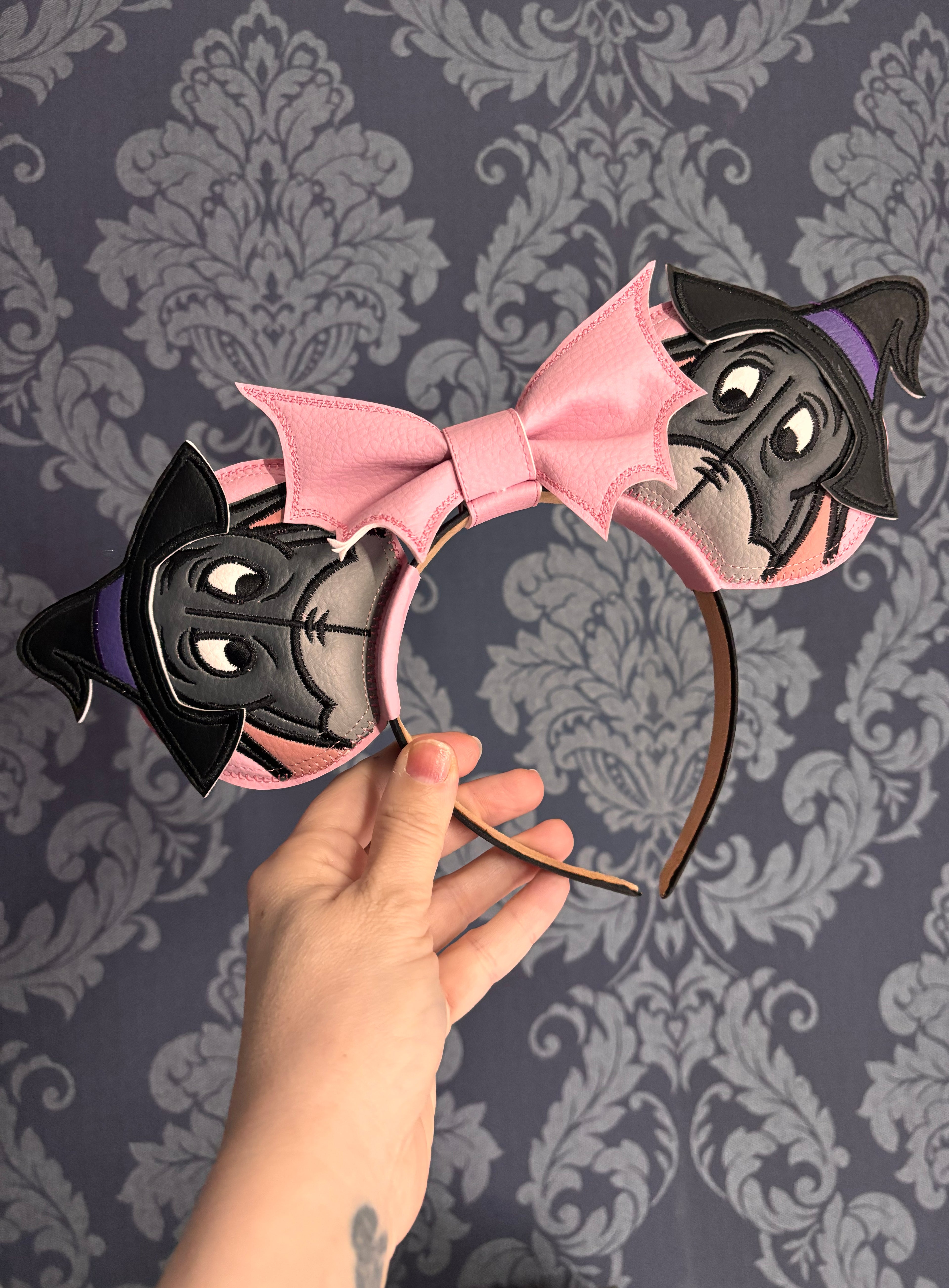 Witchy Donkey themed ear headband