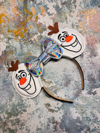 Samantha? Snowman ear headband
