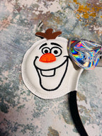Samantha? Snowman ear headband