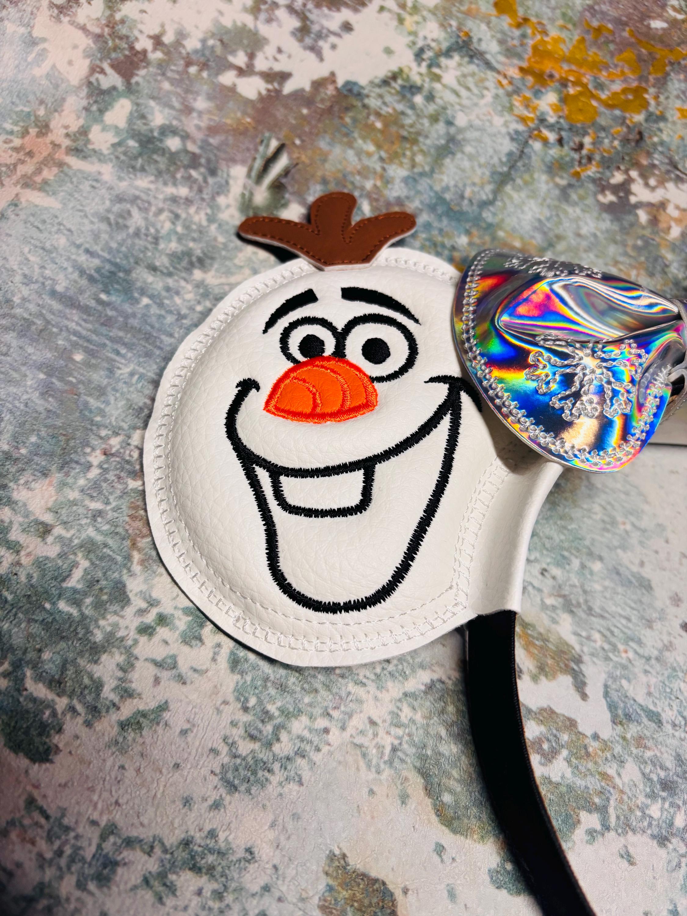 Samantha? Snowman ear headband