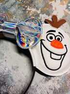 Samantha? Snowman ear headband