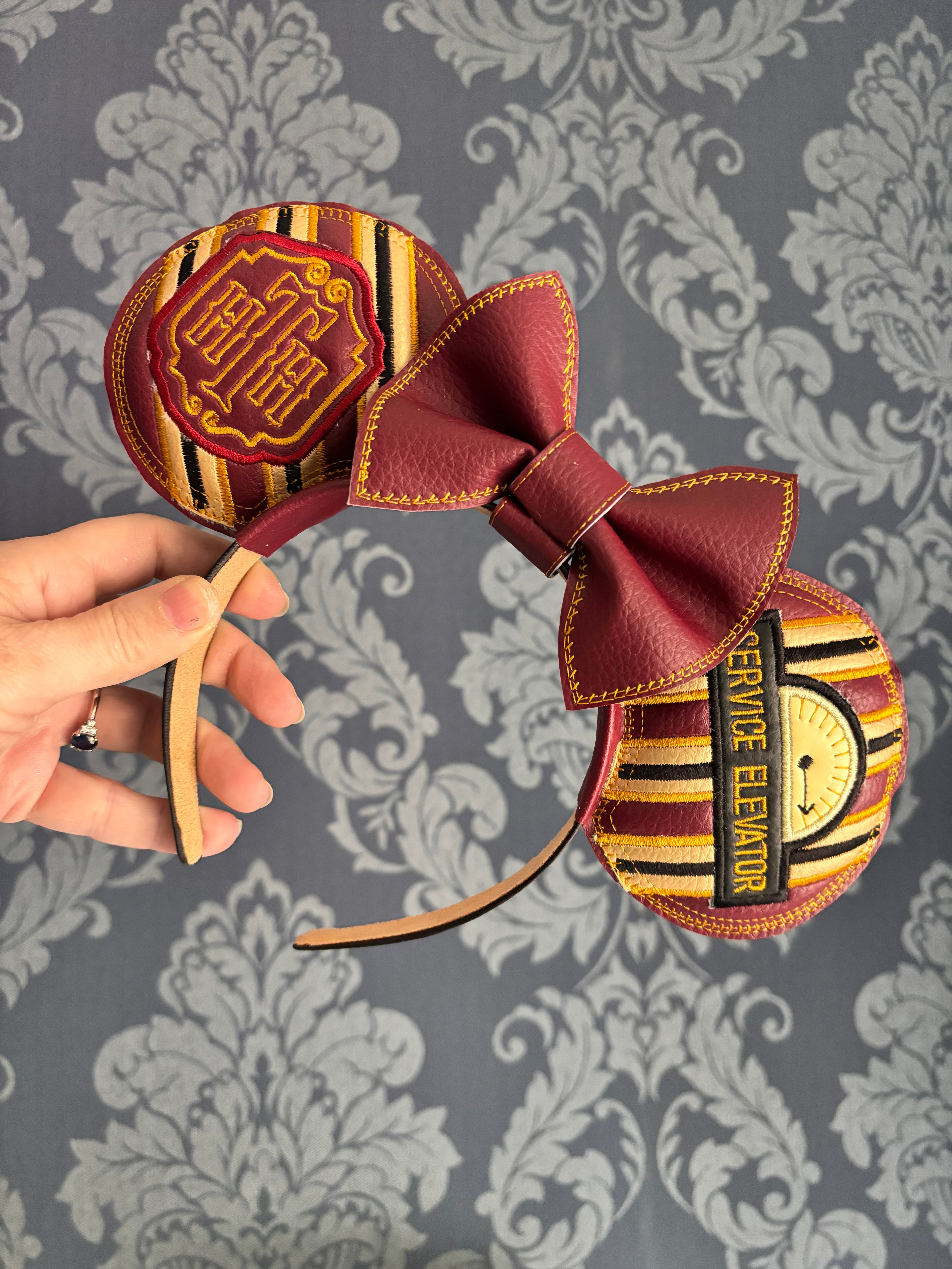 Drop in if you dare, HTH Terror Tower ear headband