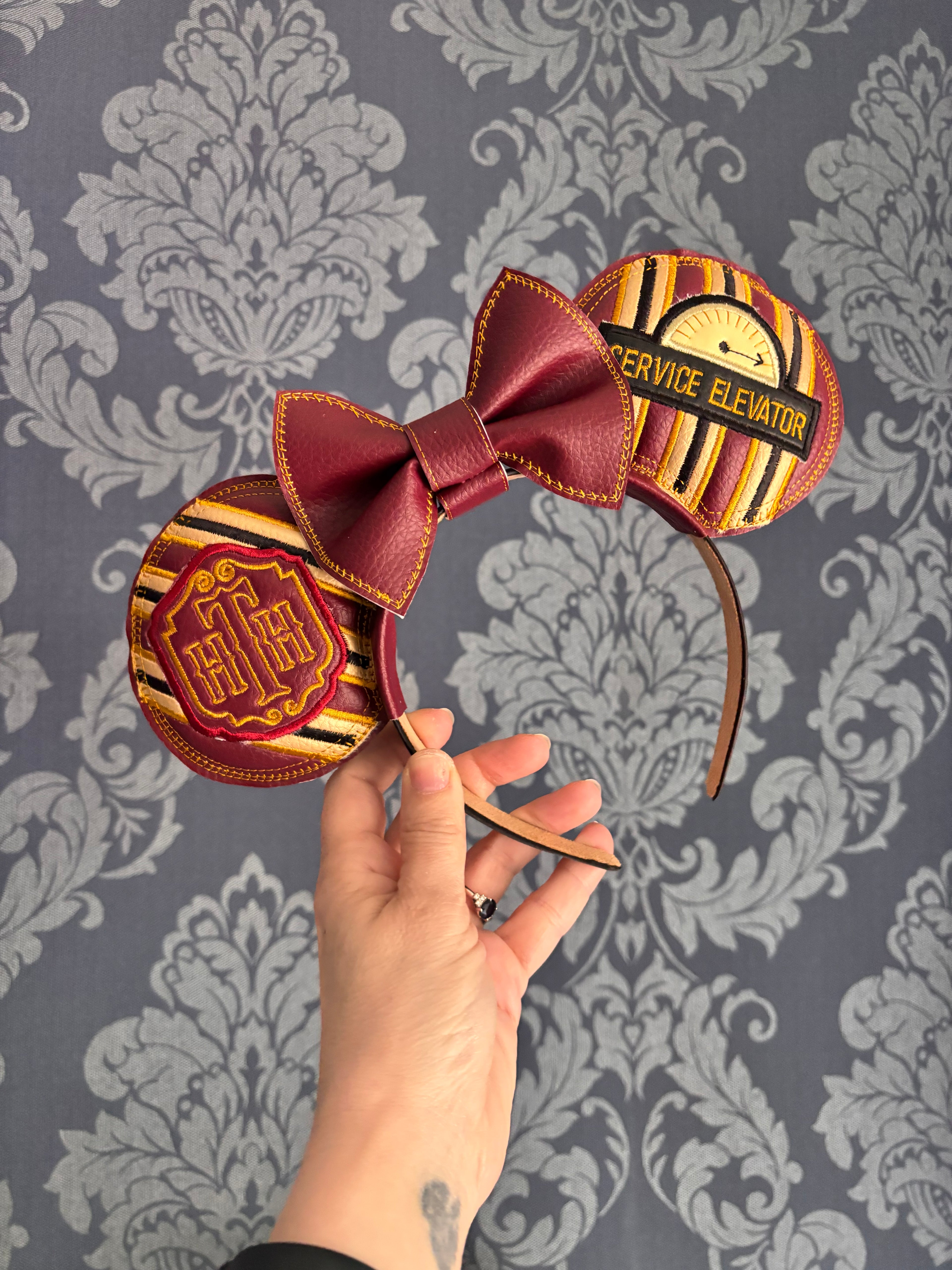 Drop in if you dare, HTH Terror Tower ear headband