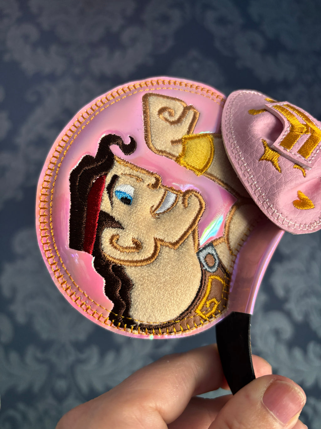 I won't say I'm in Love, Herc and Meg ear headband