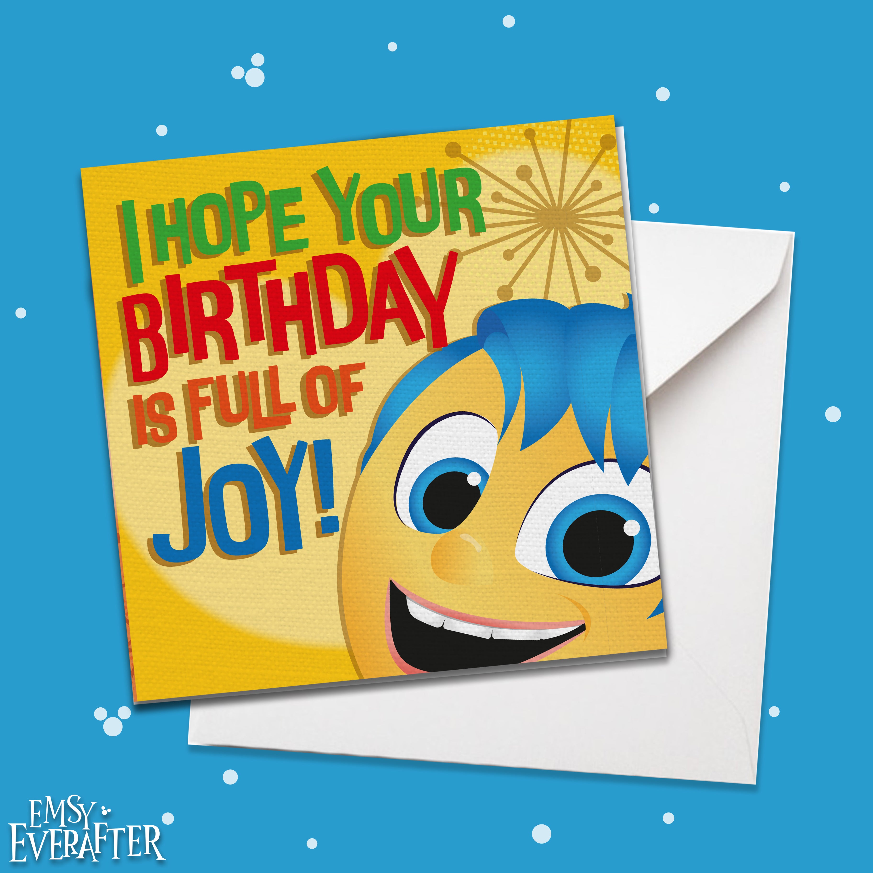 Joy Birthday! Core Memories card