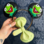 It's Not Easy Being Green Kermit ear headband