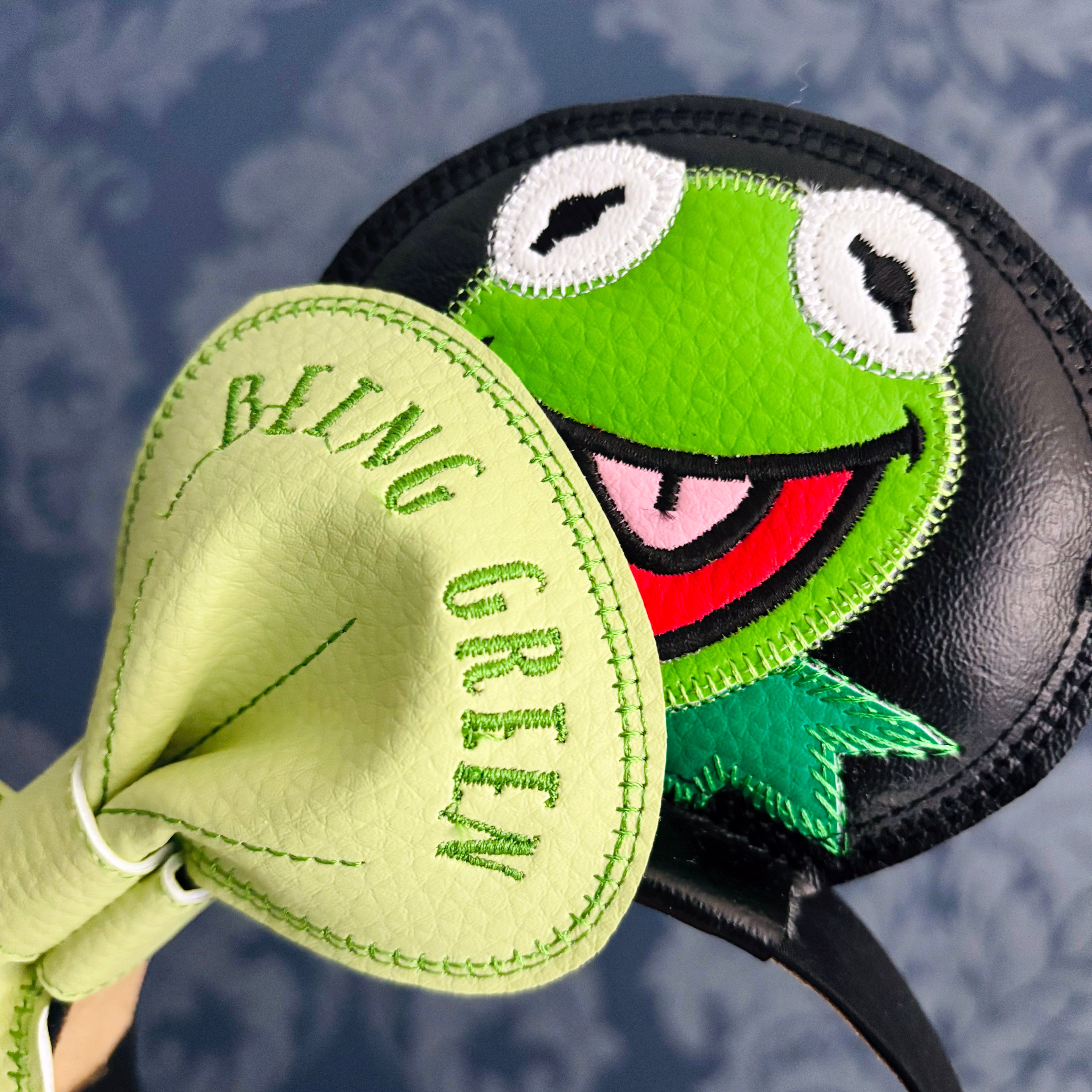 It's Not Easy Being Green Kermit ear headband