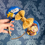 Candle and Clock ear headband