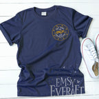 Mouse Boat embroidered Tee with ship name