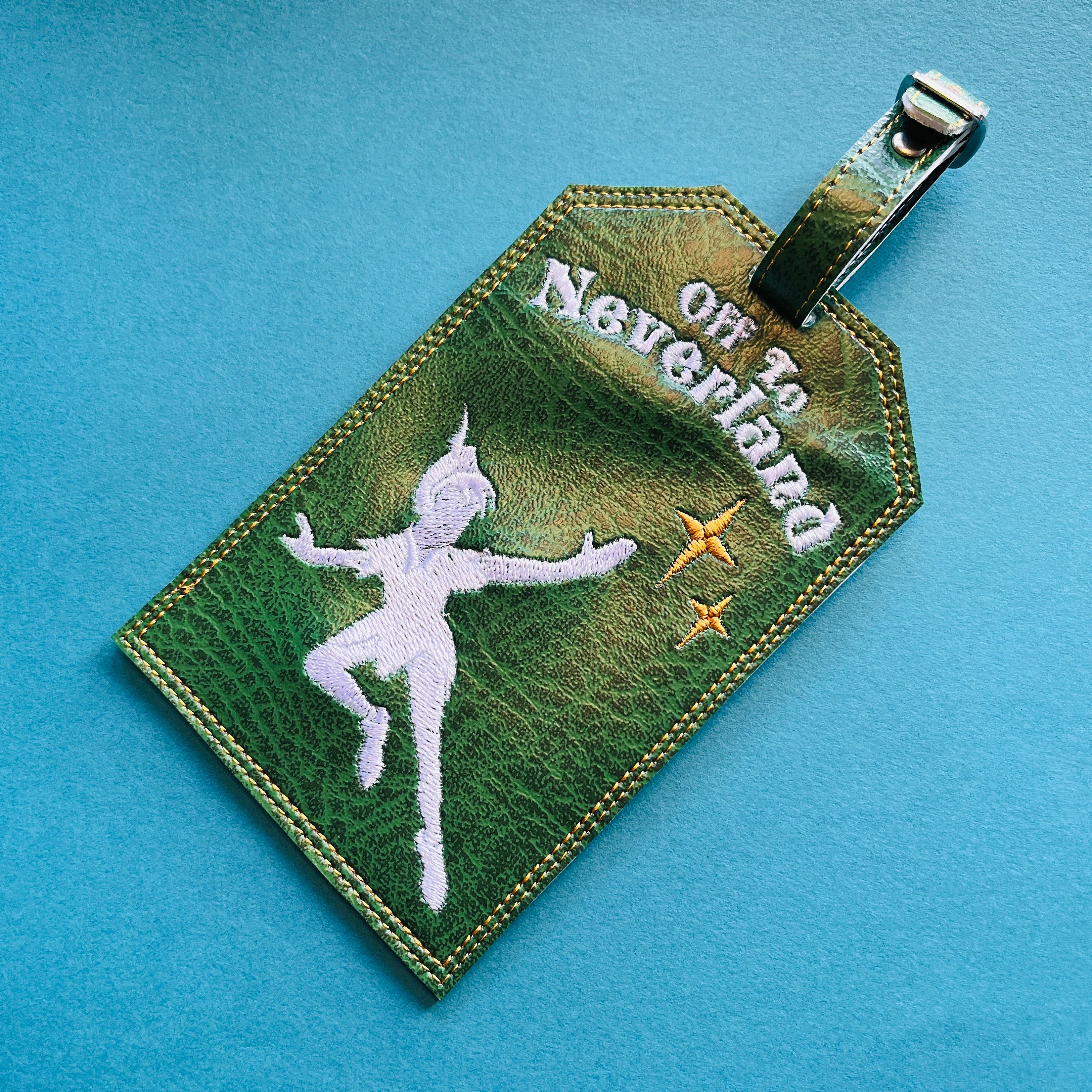 Ticket to Neverland Passport Cover and Luggage Tag