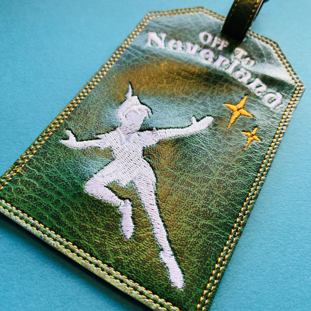 Ticket to Neverland Passport Cover and Luggage Tag