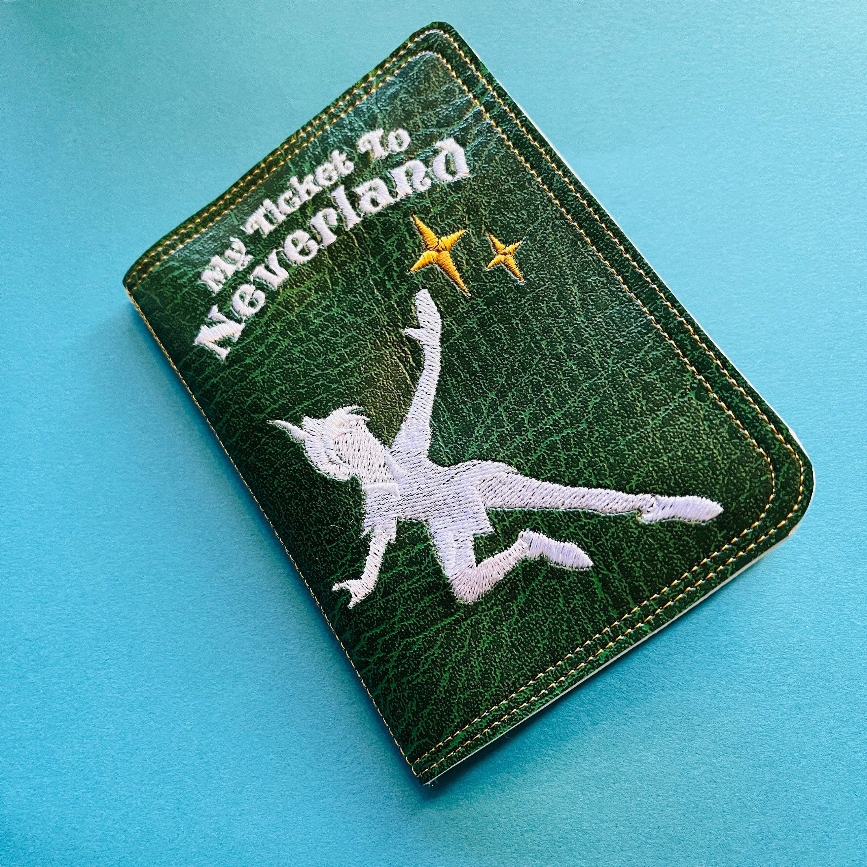 Ticket to Neverland Passport Cover and Luggage Tag