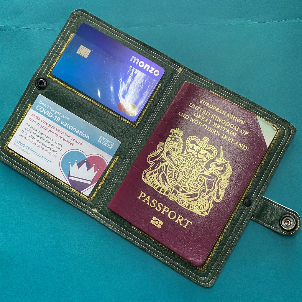 Ticket to Neverland Passport Cover and Luggage Tag