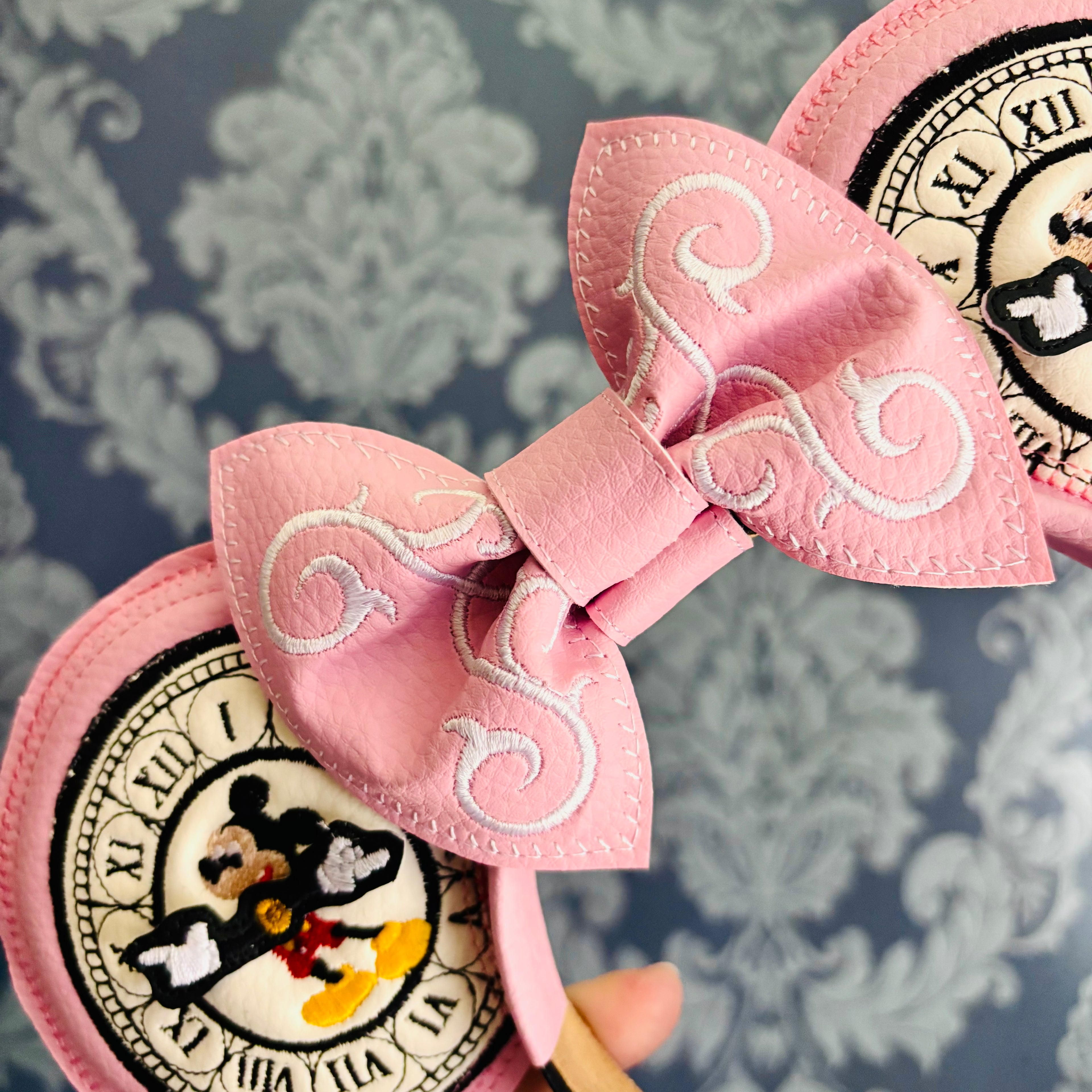Paris Hotel Clock ear headband